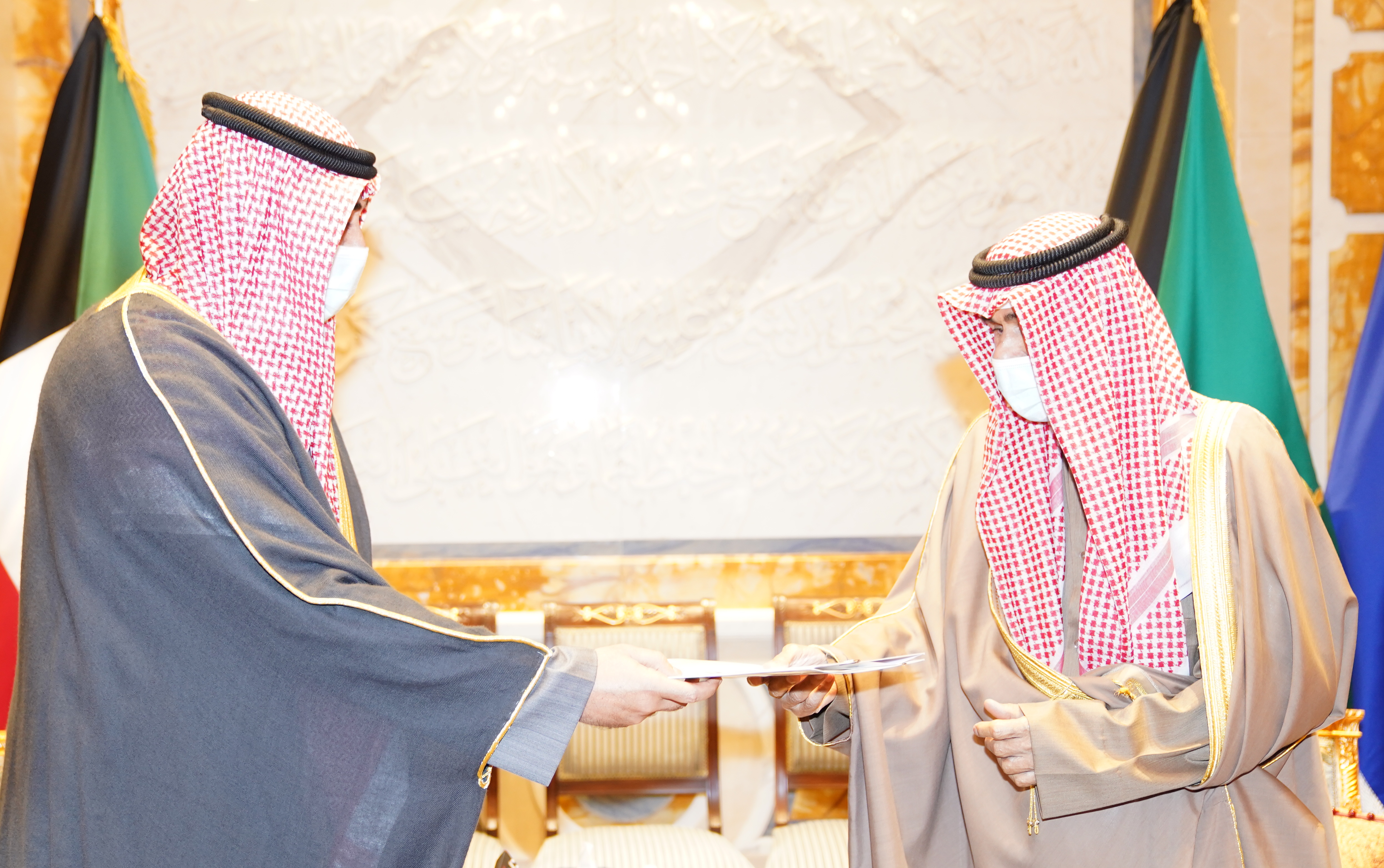 HH the Amir received HH the Prime Minister