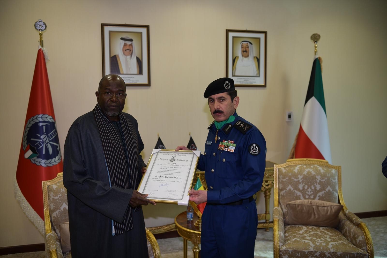 Lieut. Gen. Khaled Al-Mekrad awards Nat'l Order of Lion