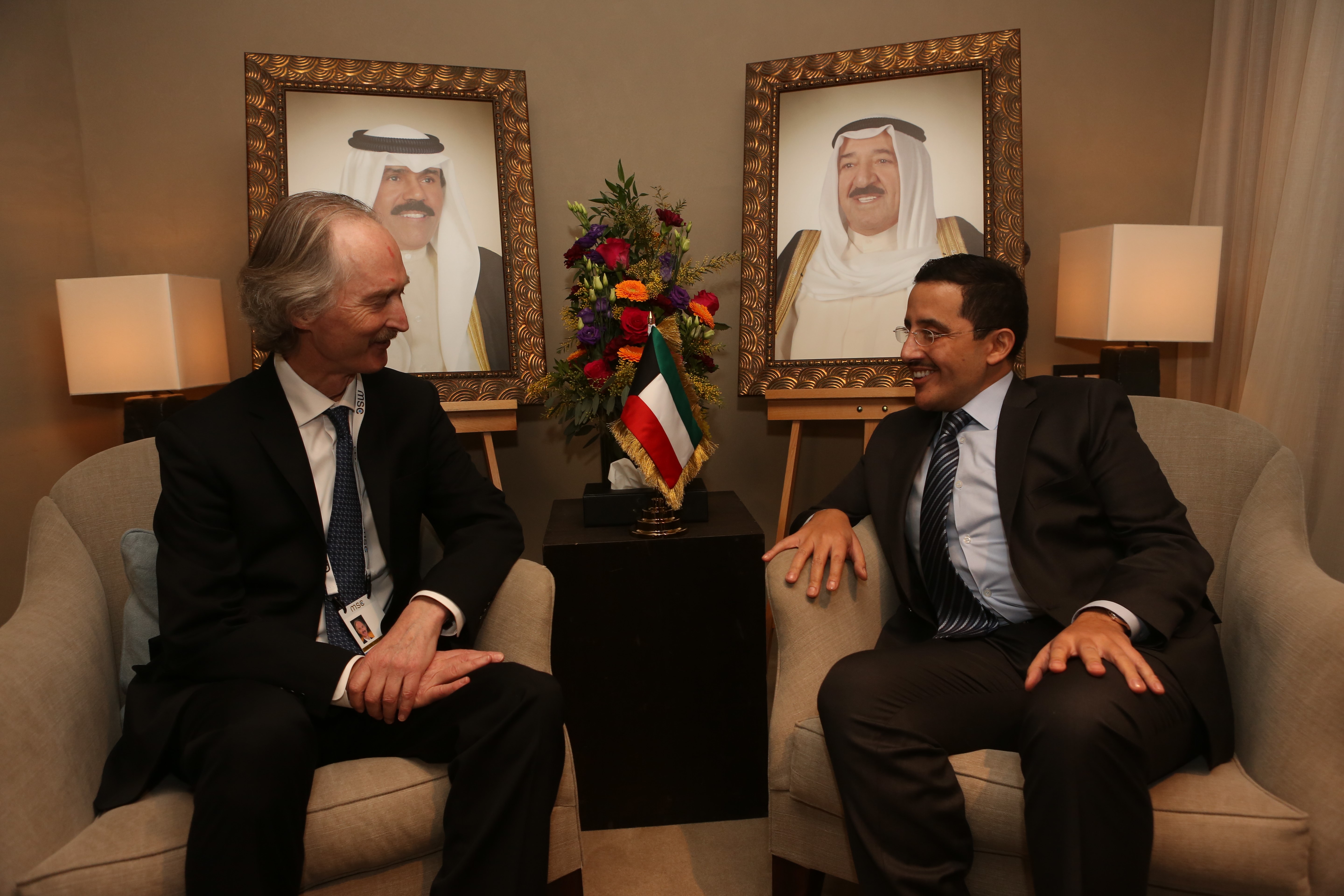 Minister of Foreign Affairs meets UN Special Envoy to Syria