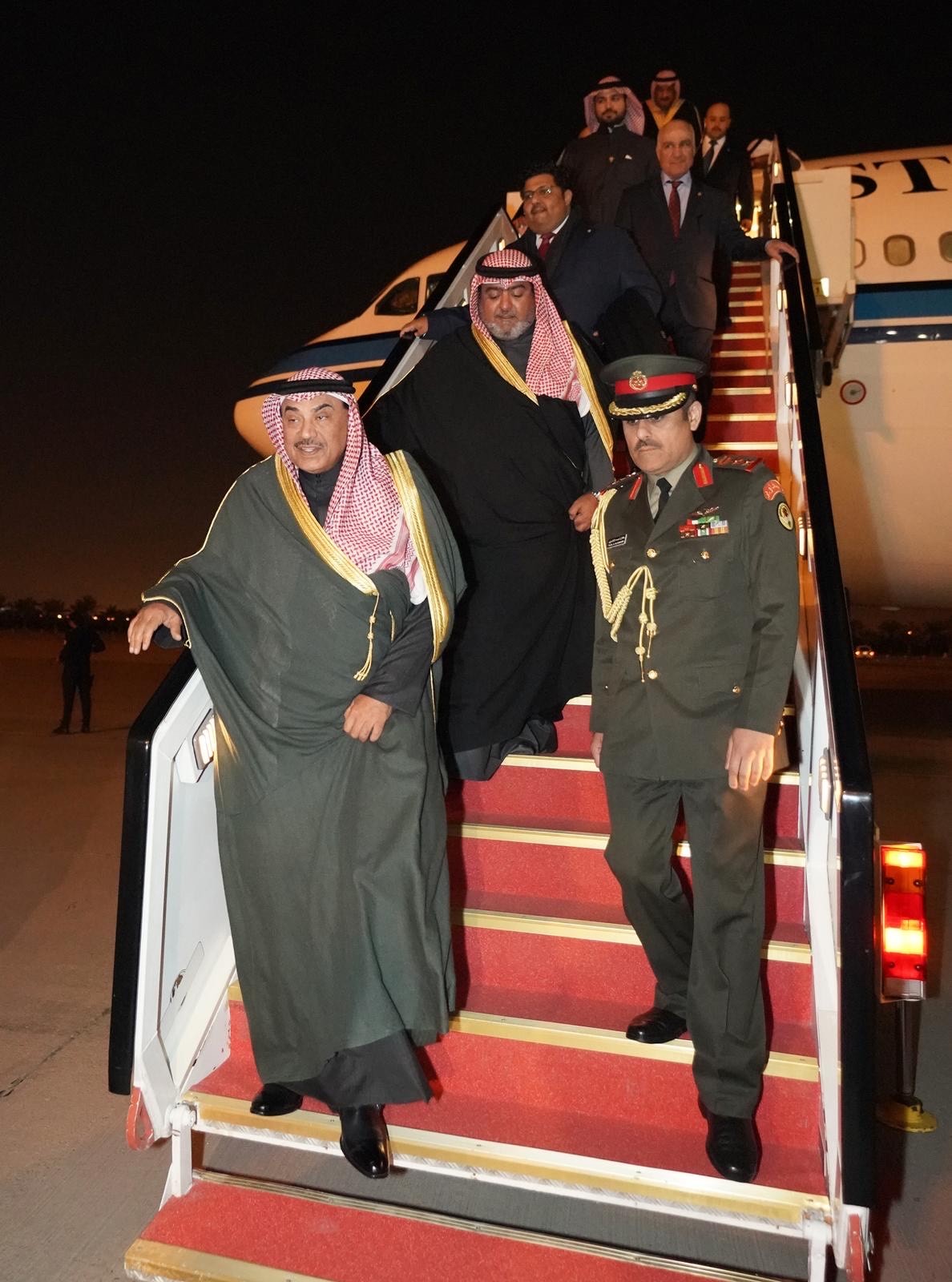 His Highness the Prime Minister returns home