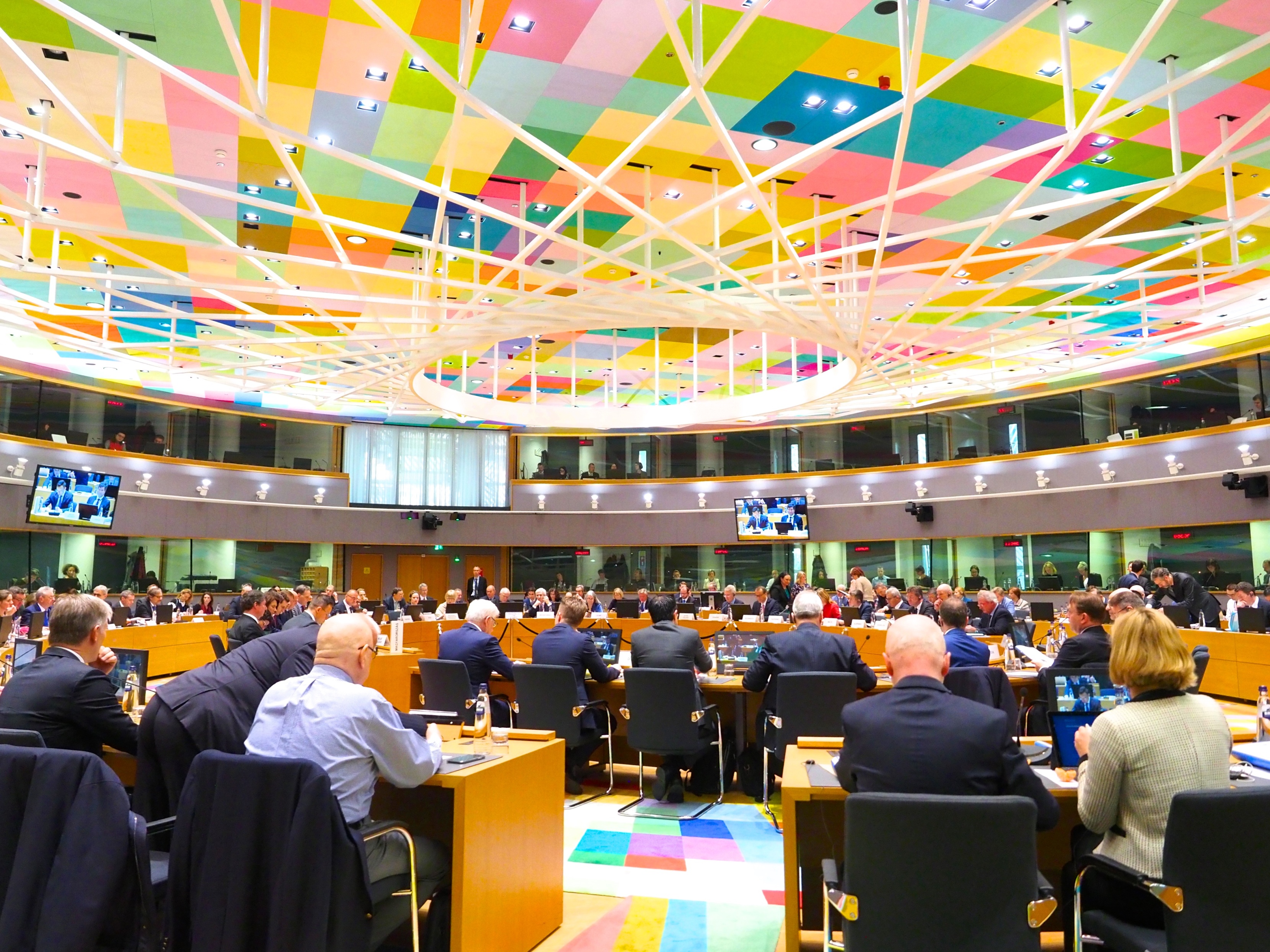 اجتماع وزراء خارجية الاتحاد الأوروبي