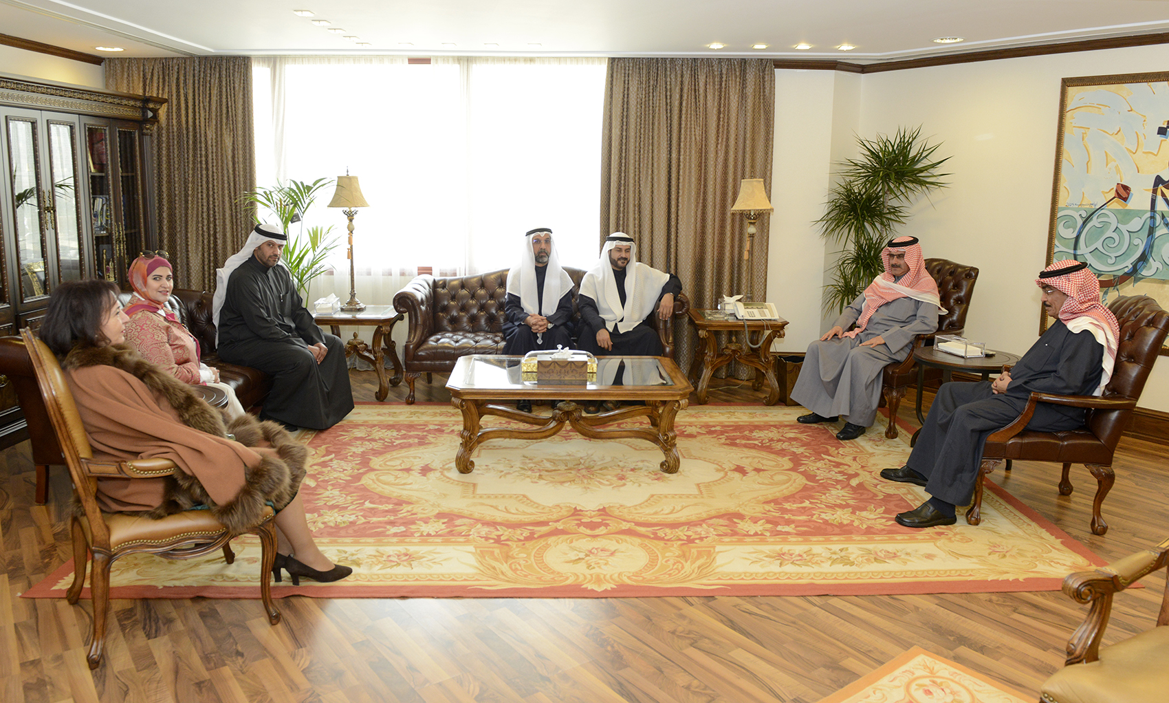 KUNA's Chairman and Director General received PAAET teaching staff