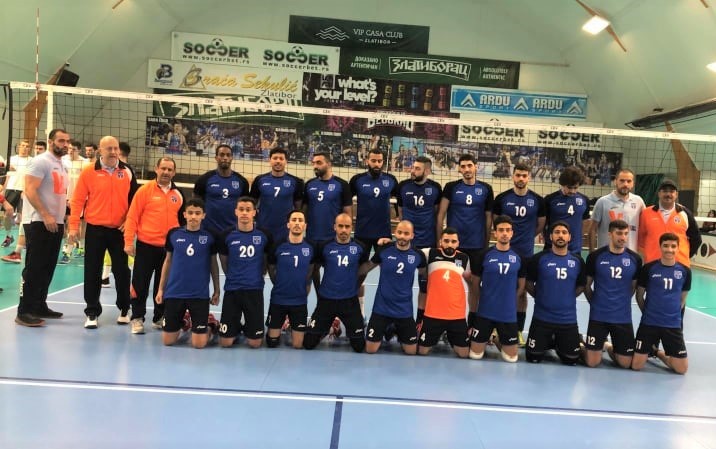 Kuwait's Kazma SC Volleyball team