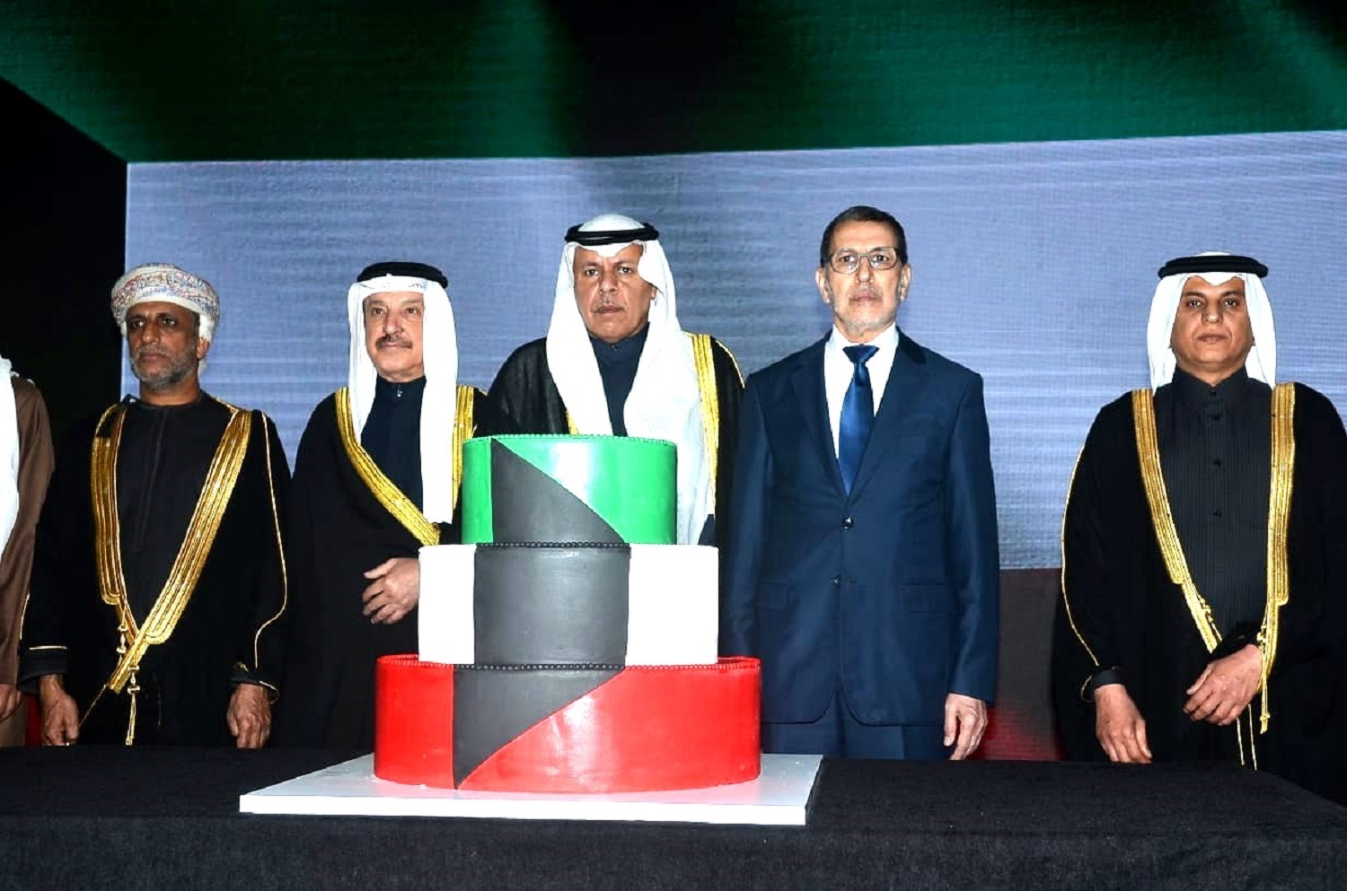 جانب من احتفال السفارة الكويتية في المغرب