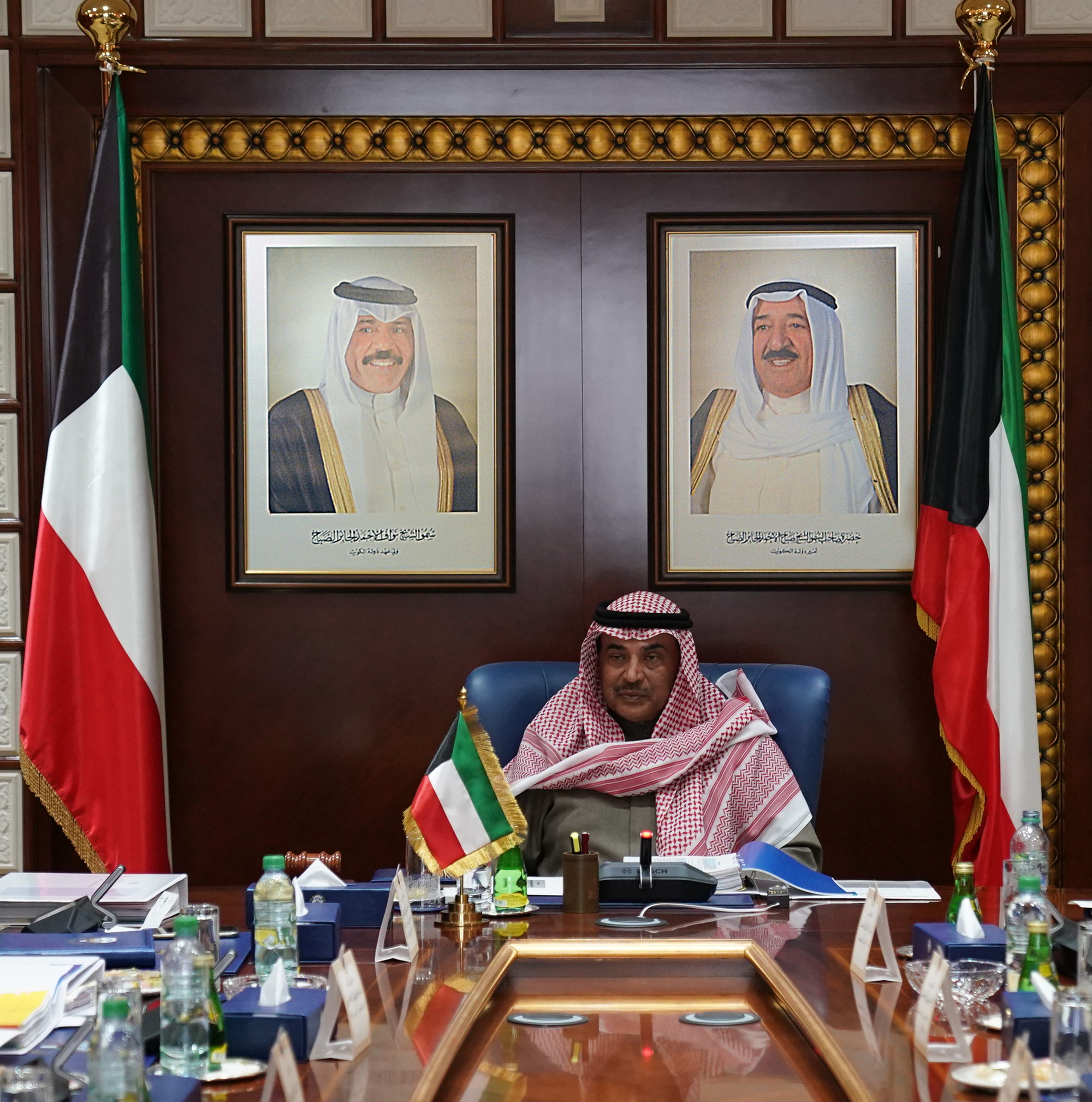 كونا Kuwait PM presides over Supreme Petroleum Council meeting