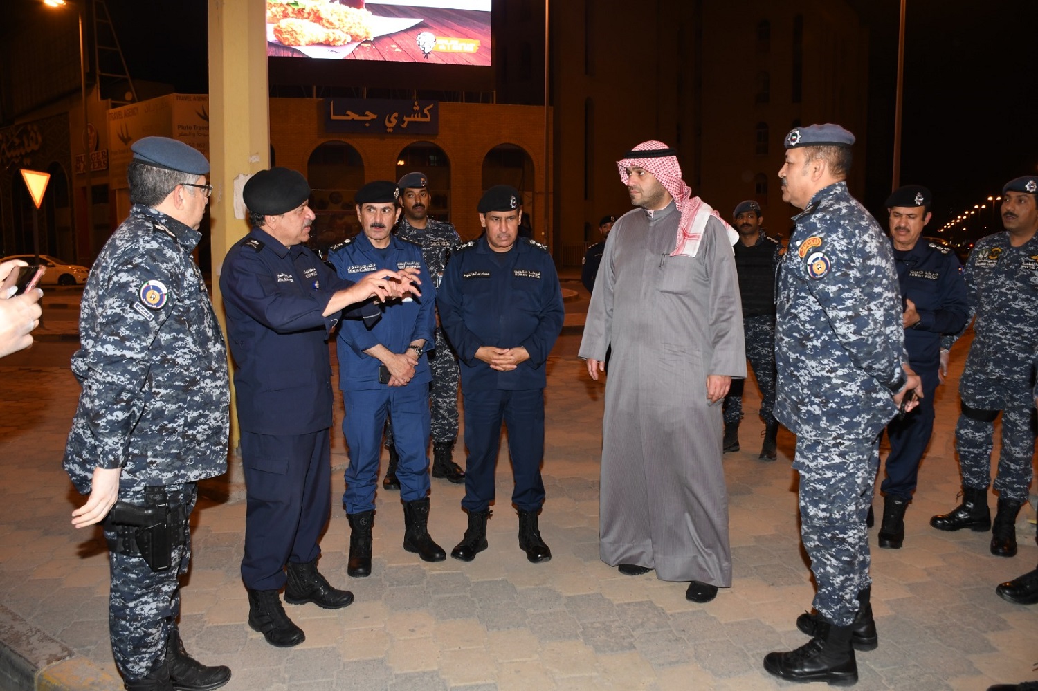 KUNA Kuwait security forces, Nat'l Guards to enforce curfew Min. Al