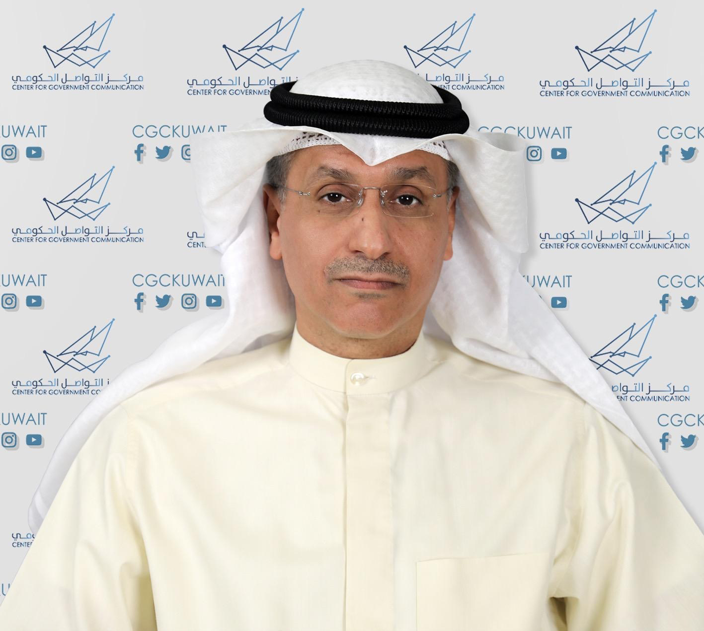 رئيس مركز التواصل الحكومي الناطق باسم الحكومة الكويتية طارق المزرم