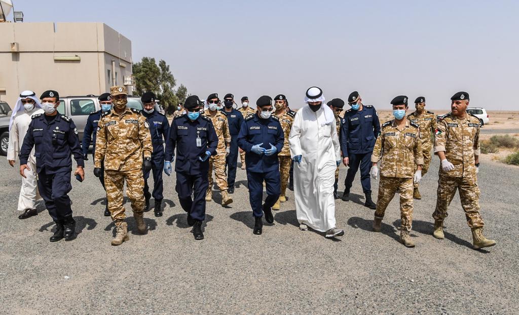 Kuwait Interior Min. visits N. border areas