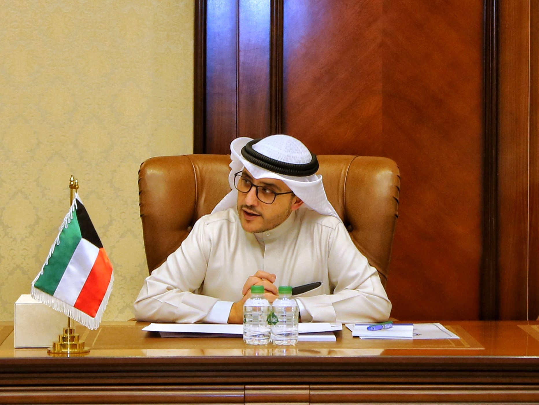Kuwaiti Foreign Minister Sheikh Dr. Ahmad Nasser Al-Mohammad Al-Sabah