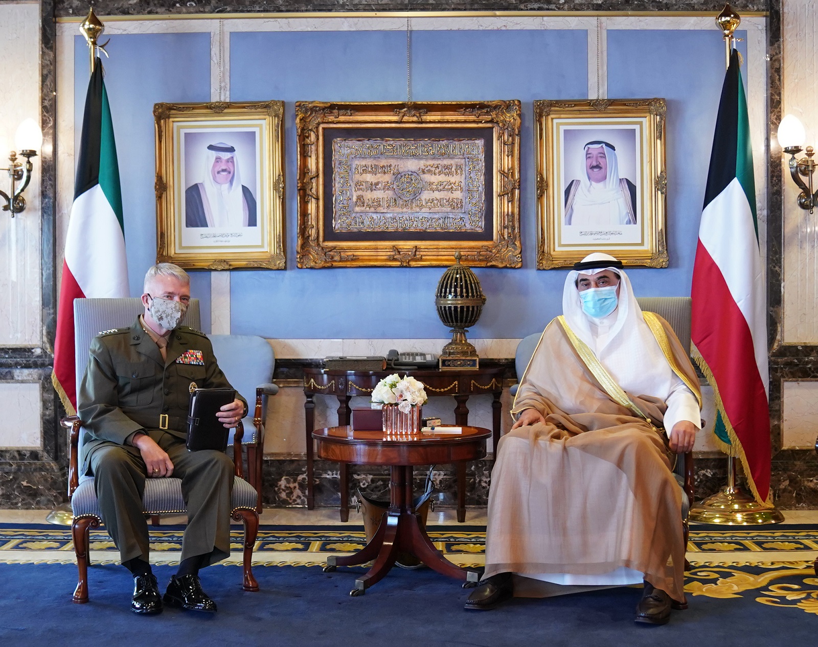 His Highness the Prime Minister received American military delegation