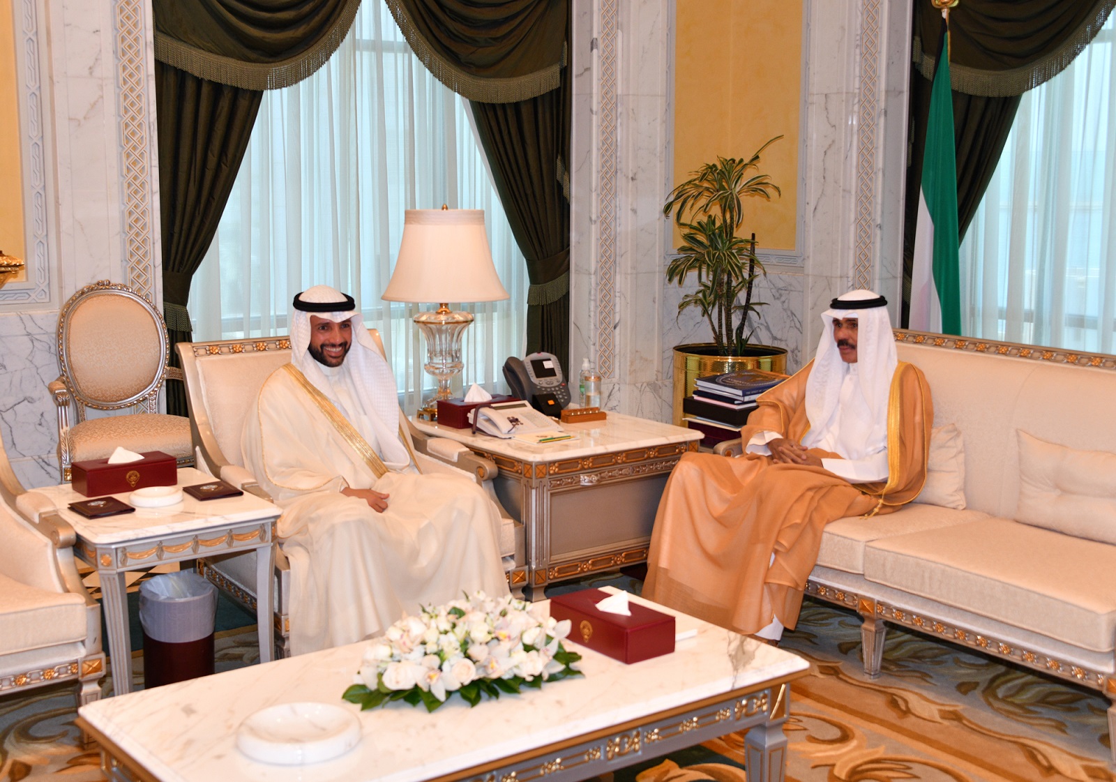 His Highness Crown Prince receives National Assembly Speaker
