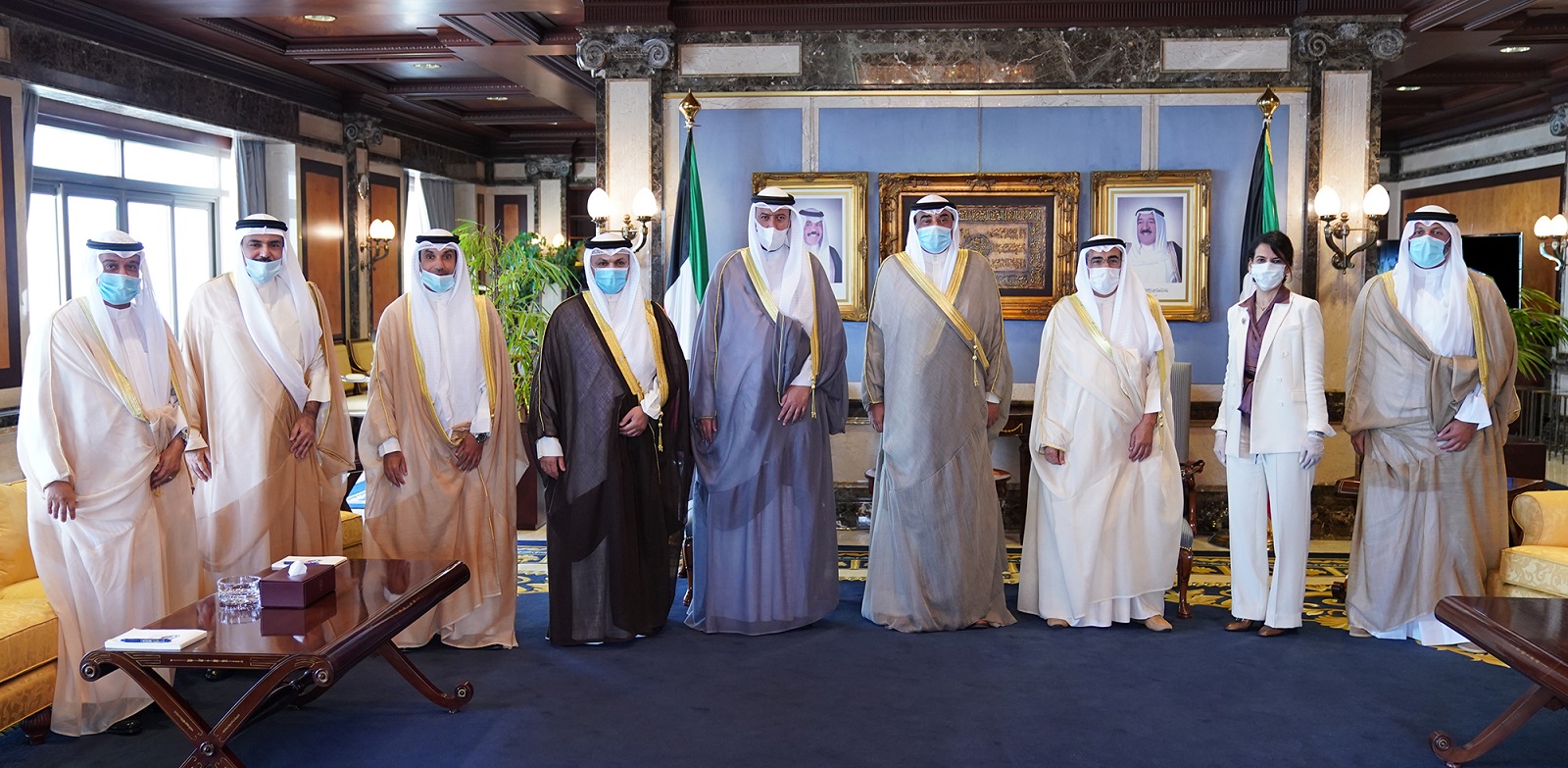 Kuwait premier hosts newly assigned Nazaha officials