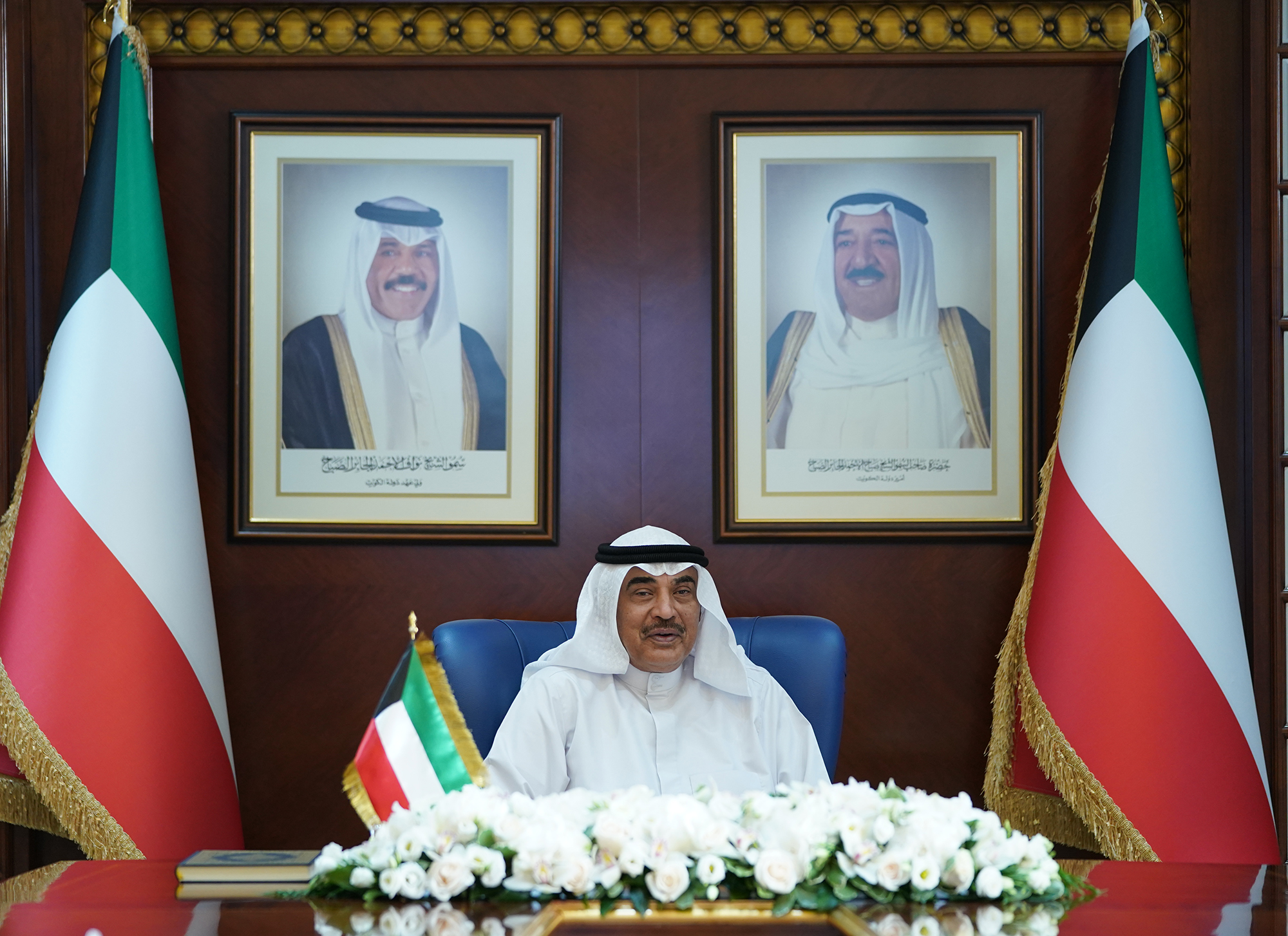 Le Premier ministre, Son Altesse Cheikh Sabah Khaled Al-Hamad Al-Sabah