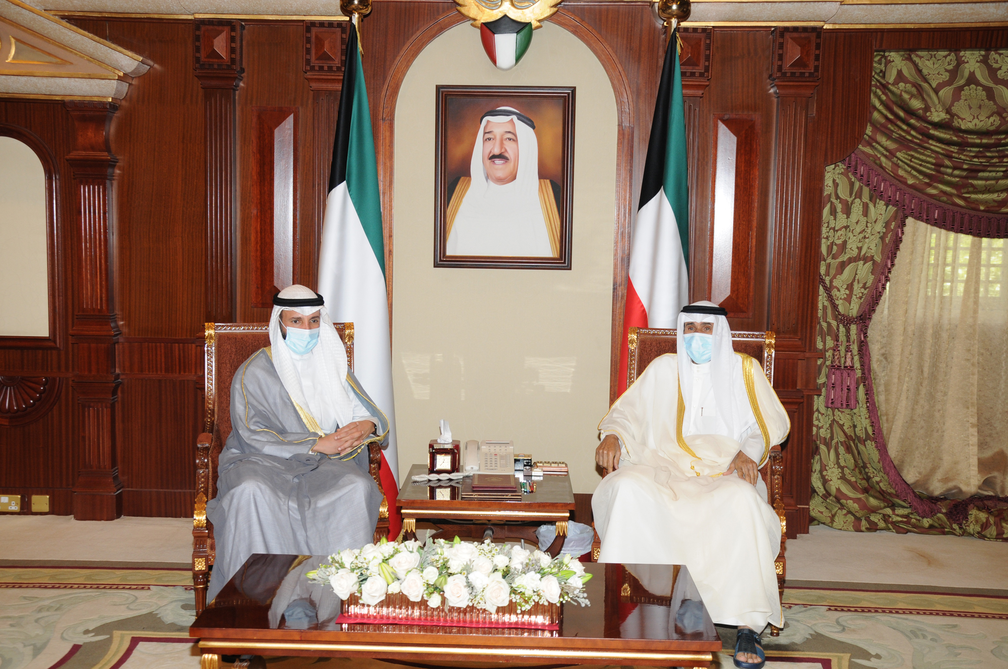 HH the Deputy Amir and Crown Prince received National Assembly Speaker