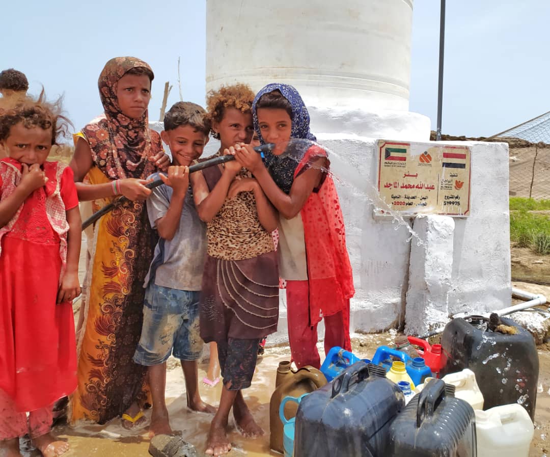 Ten Kuwait-funded water in Yemen