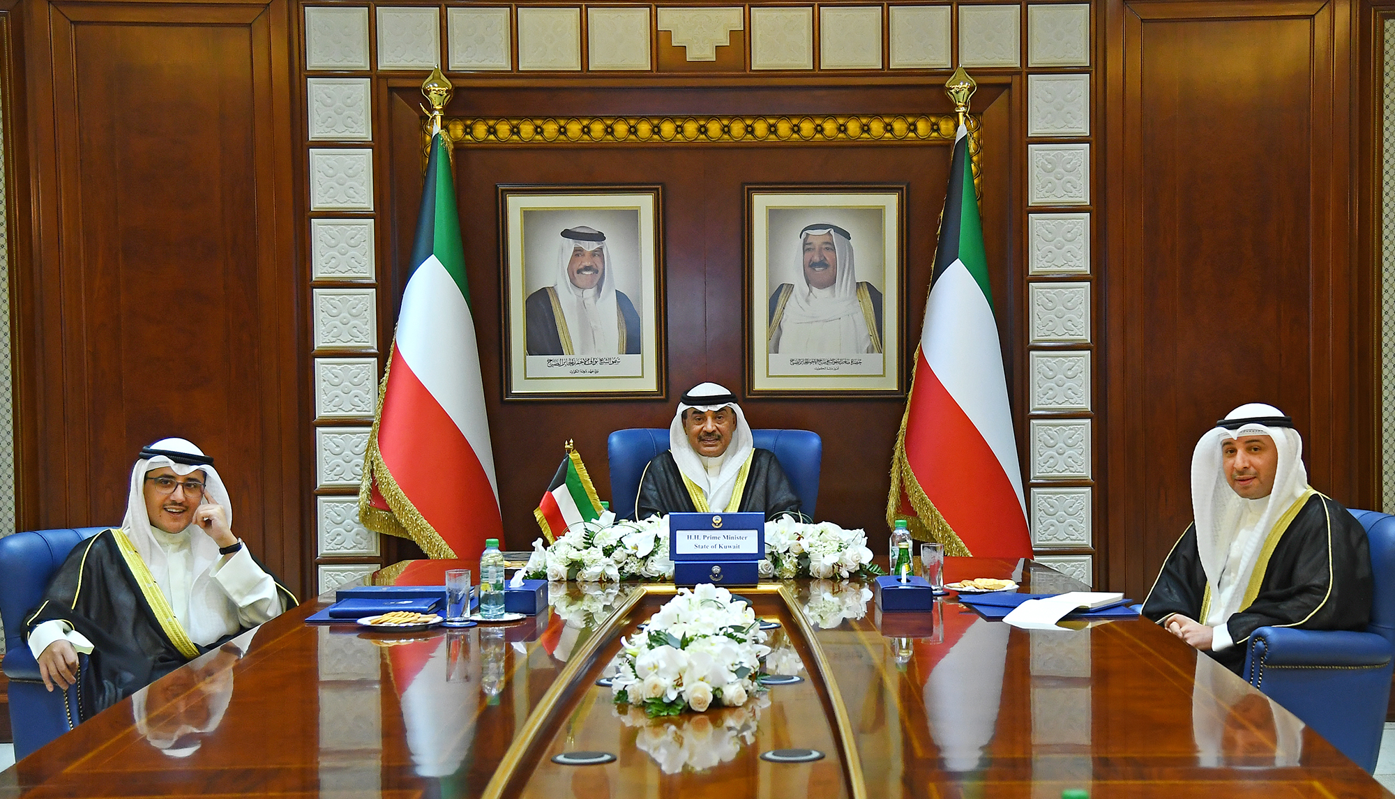 Kuwait PM in a video-Conf. with UN Chief
