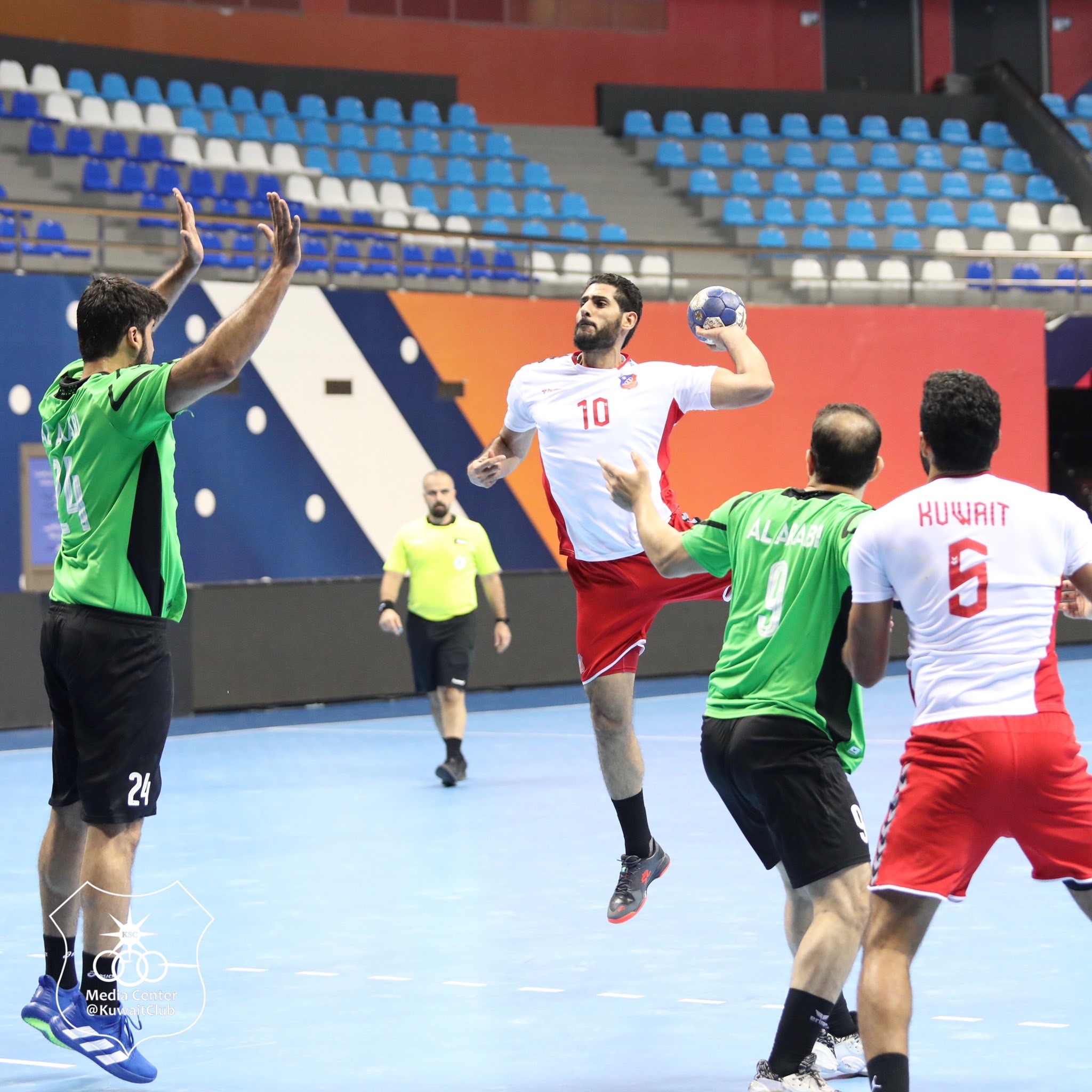 Kuwait SC tops handball league after beating Al-Arabi 25-23