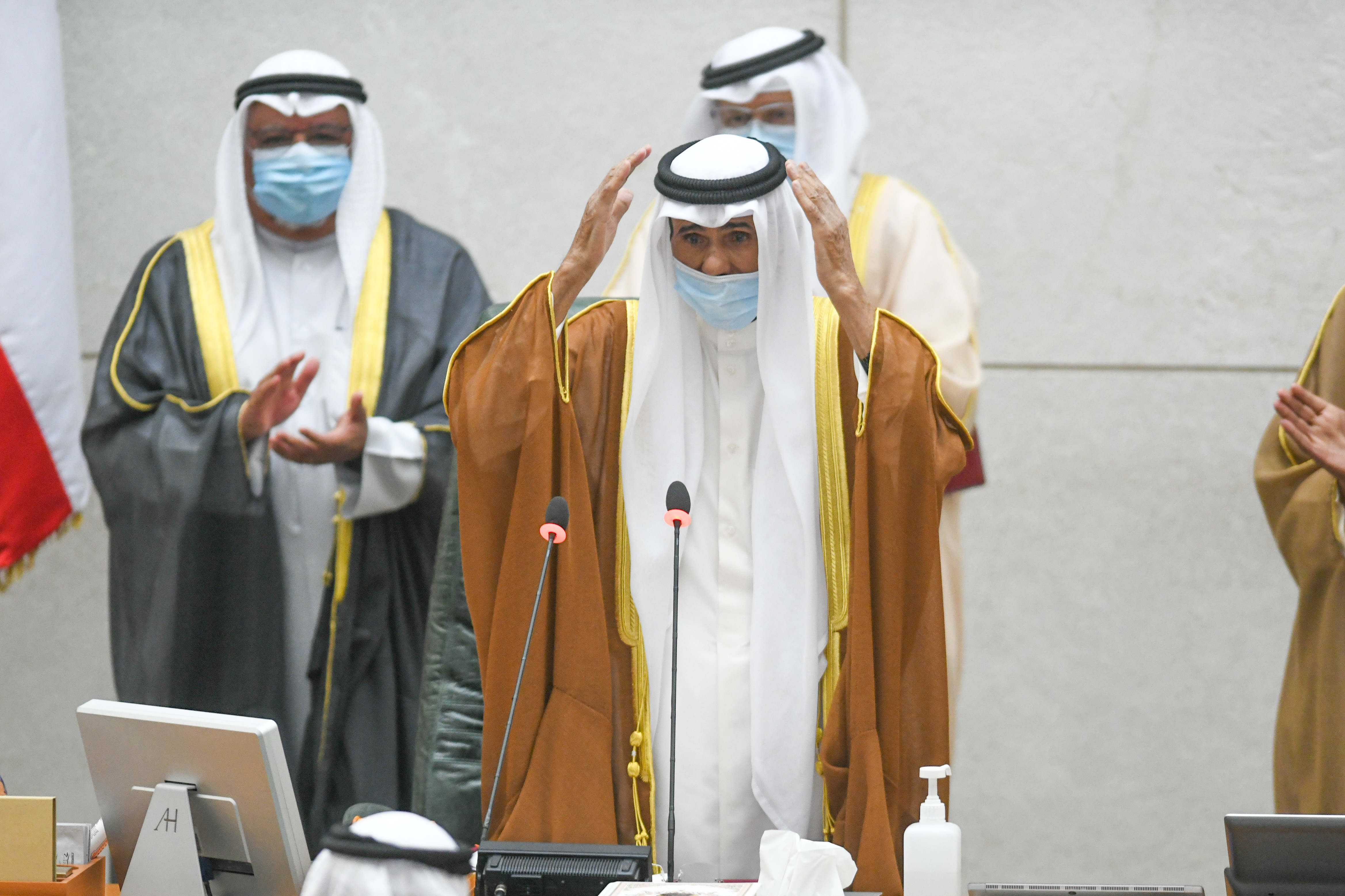 Kuna Sheikh Nawaf Al Ahmad Takes Oath As Kuwaits 16th Amir