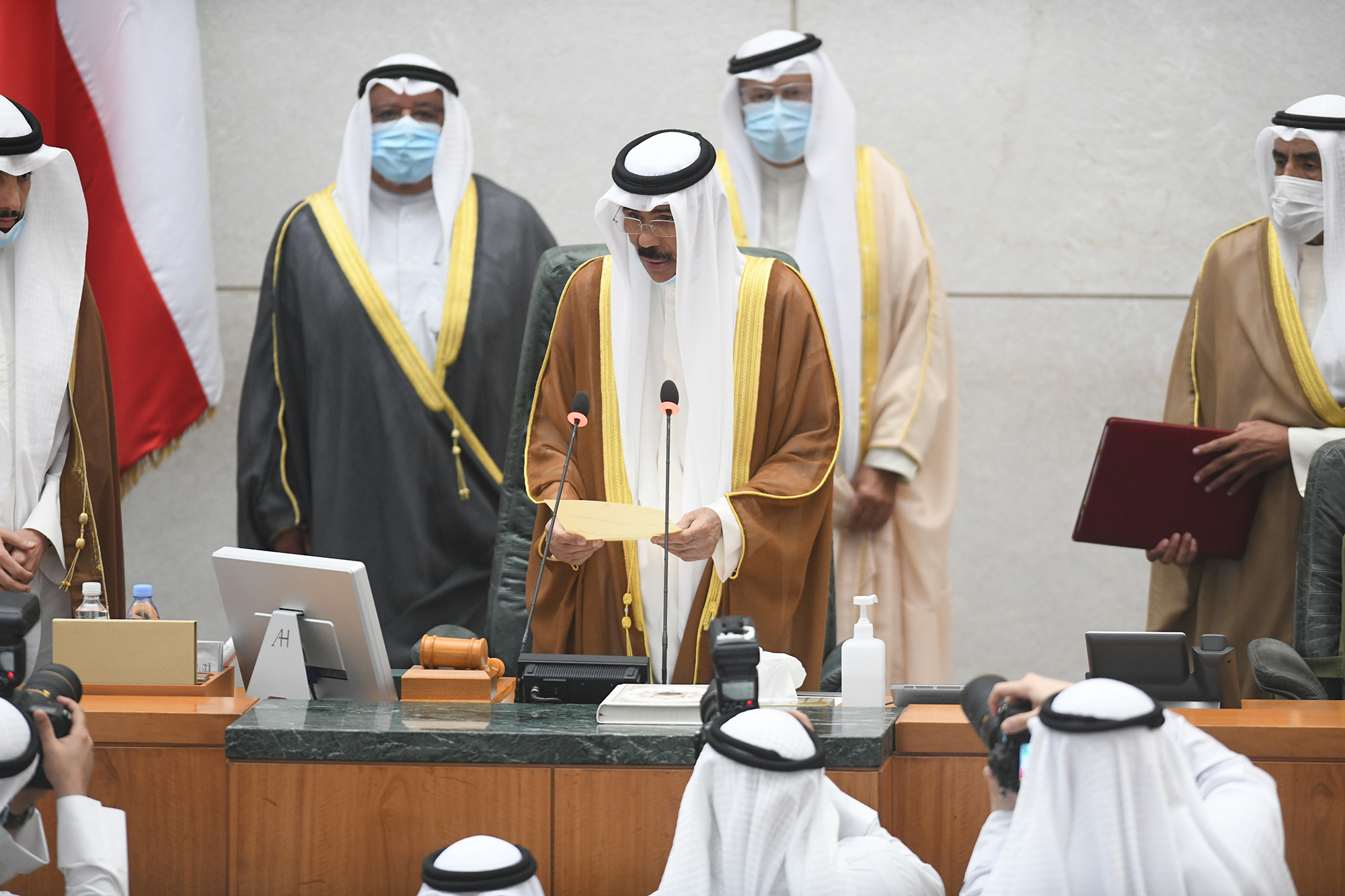HH the Amir Sheikh Nawaf Al-Ahmad takes oath as Kuwait's 16th Amir