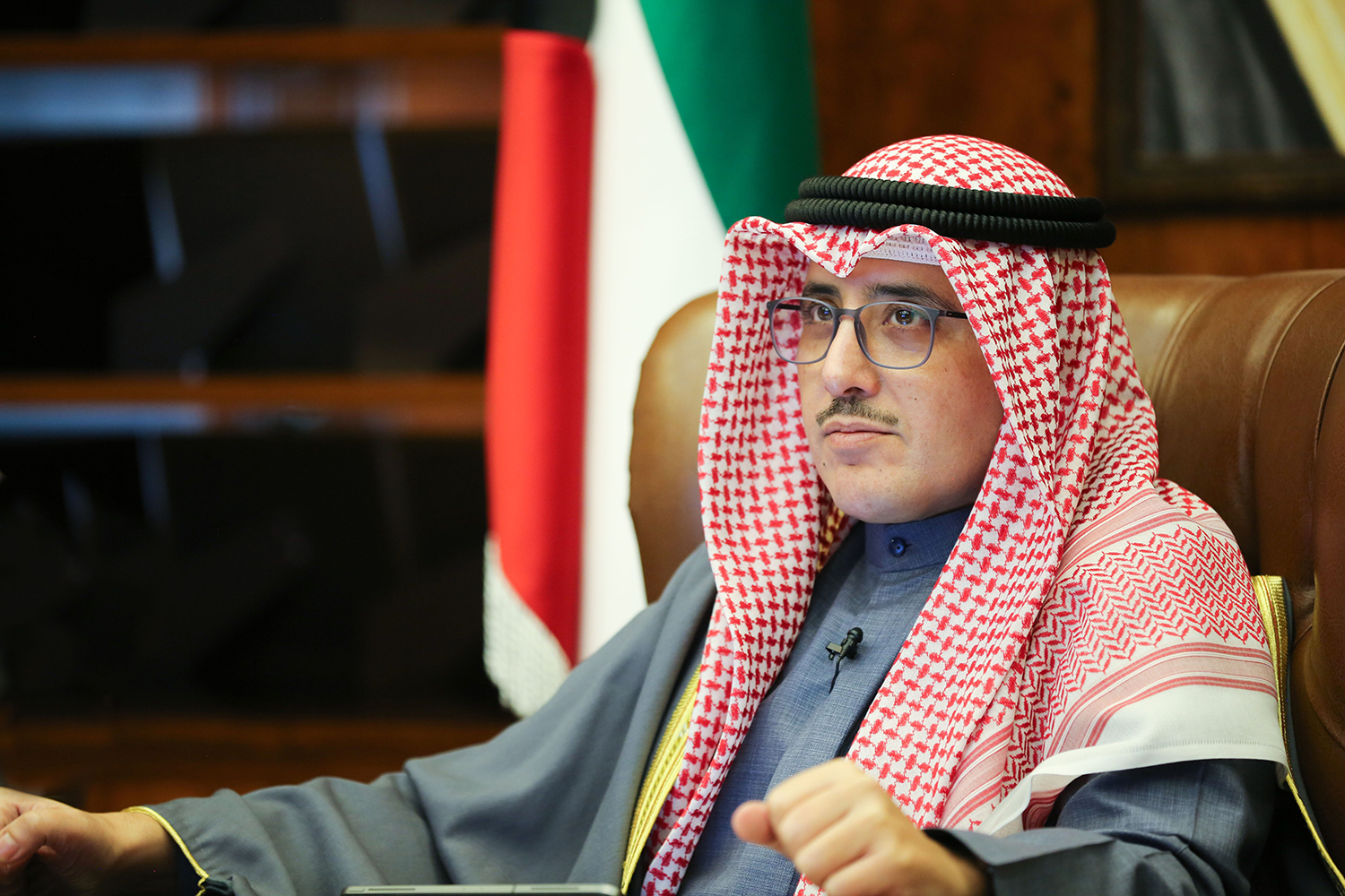 Foreign Minister Sheikh Dr. Ahmad Nasser Al-Mohammad Al-Sabah