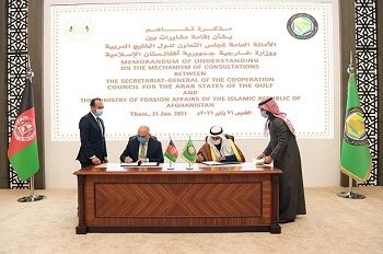 GCC, Afghanistan sign memo on mutual consultation