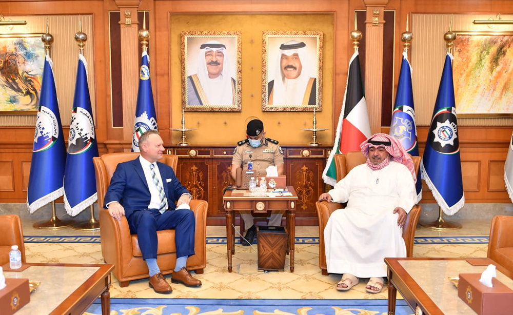 Interior Minister meets with Austrian ambassador