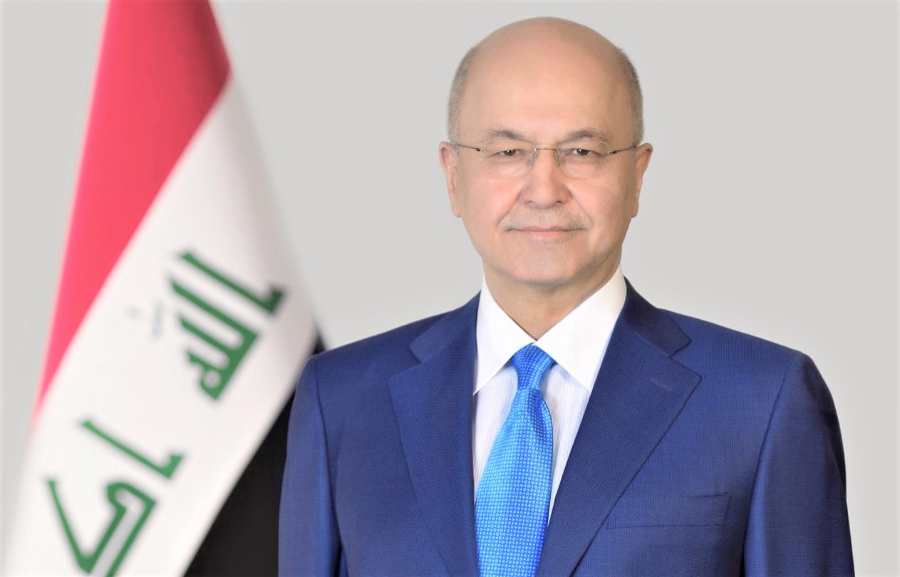 Le président irakien, Barham Salih.