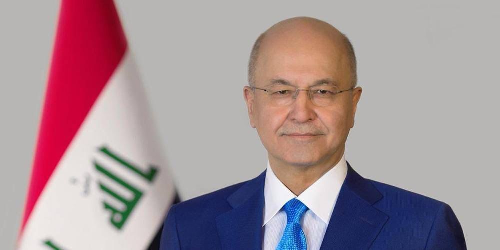 Le président irakien, Barham Salih.