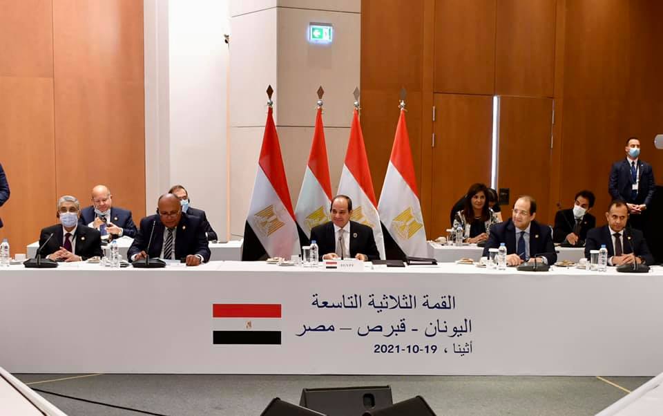  Egyptian President Abdelfattah Al-Sisi during the summit