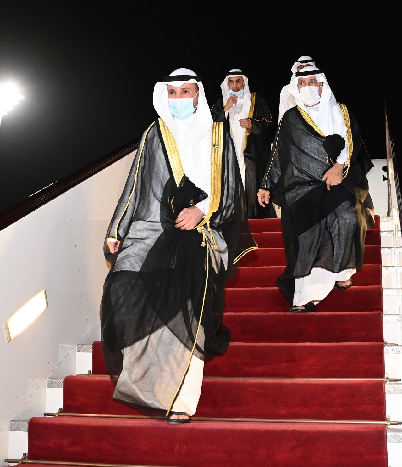 Kuwait's National Assembly Speaker Marzouq Al-Ghanim arrives in Doha for two-day visit