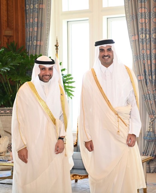 KUNA : Qatar's Amir receives Kuwait's assembly speaker
