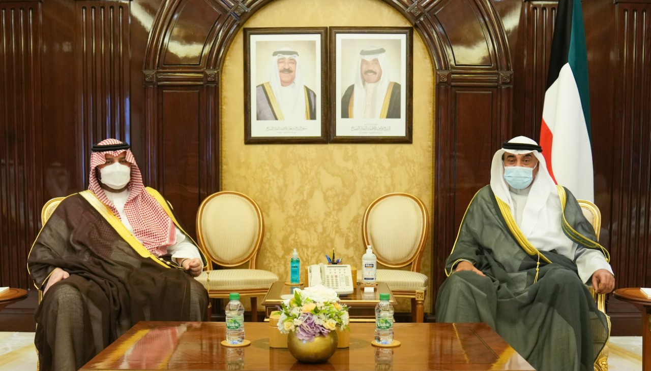 His Highness the Prime receives Saudi State Minister and Cabinet member Prince Turki bin Mohammad Al-Saud