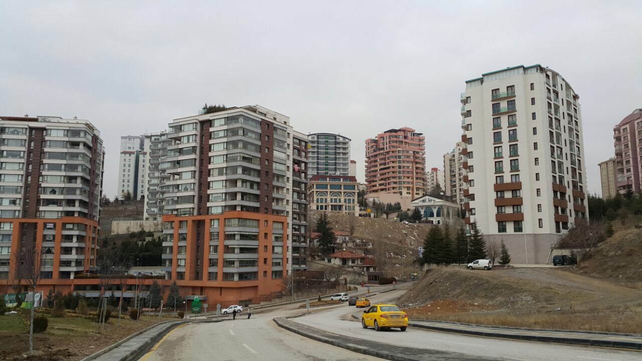 مجمعات سكنية في العاصمة التركية أنقرة