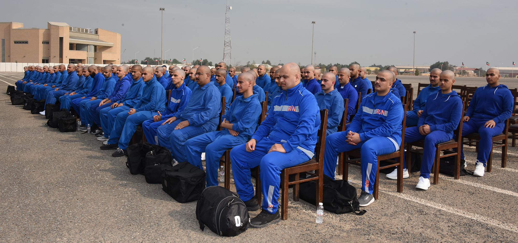 هيئة الخدمة الوطنية العسكرية تستقبل المجندين من  الدفعة 49