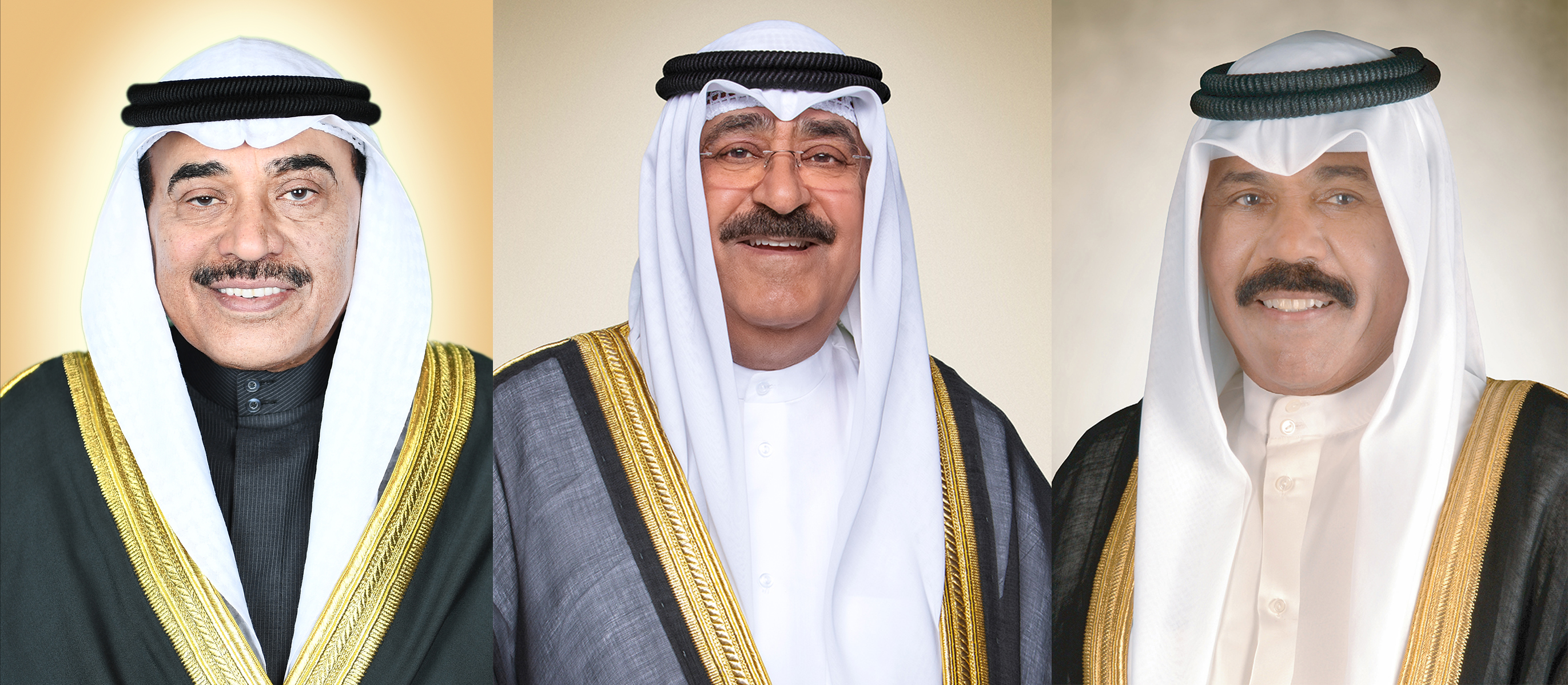 His Highness The Amir, His Highness The Crown Prince, and His Highness The Prime Minister