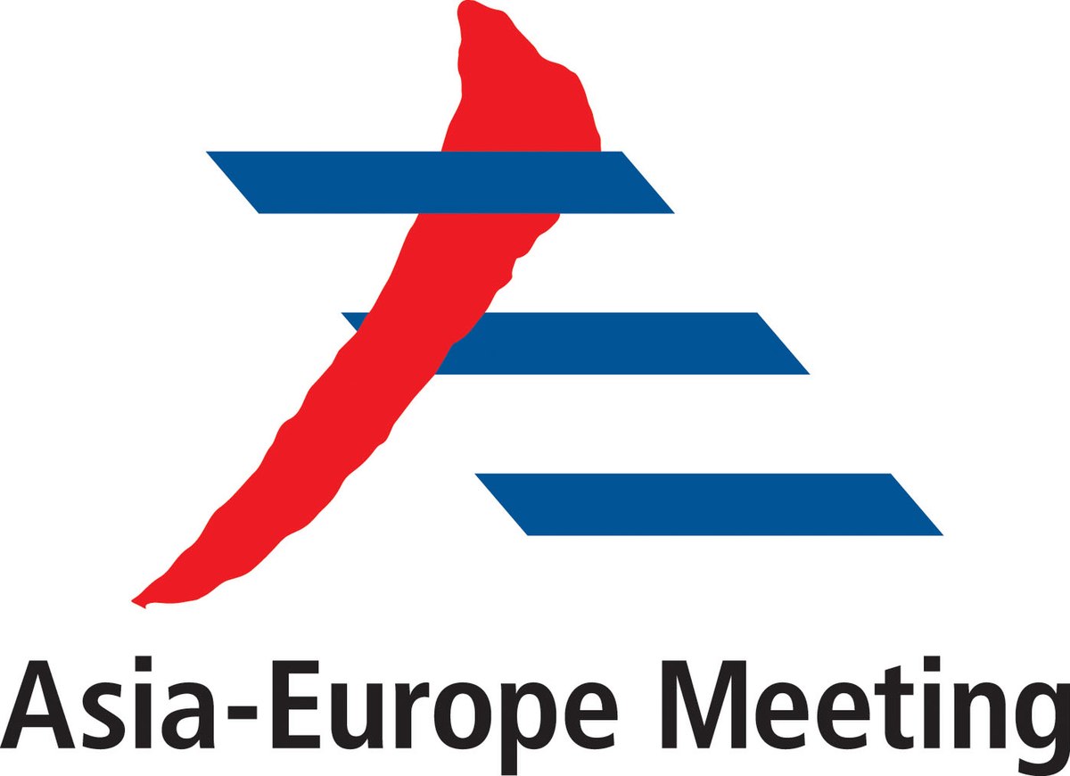 شعار  الدورة ال13 للاجتماع الآسيوي-الأوروبي (أسيم)