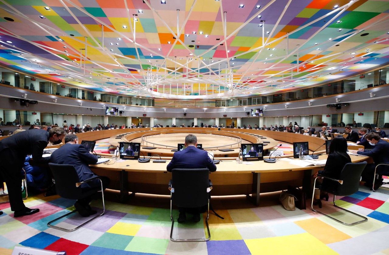 وزراء الطاقة في الاتحاد الأوروبي خلال الاجتماع
