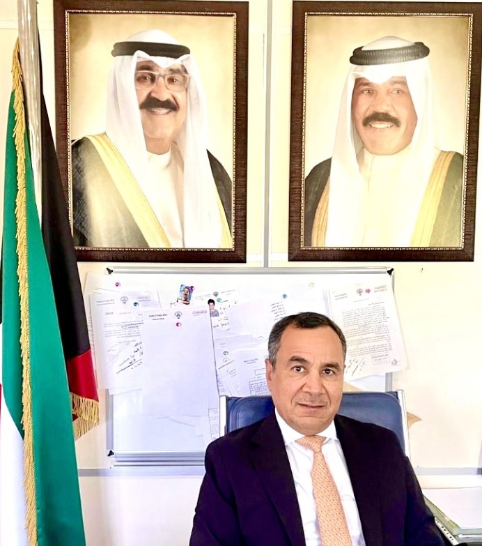 القنصل العام لدولة الكويت في اسطنبول محمد فهد المحمد