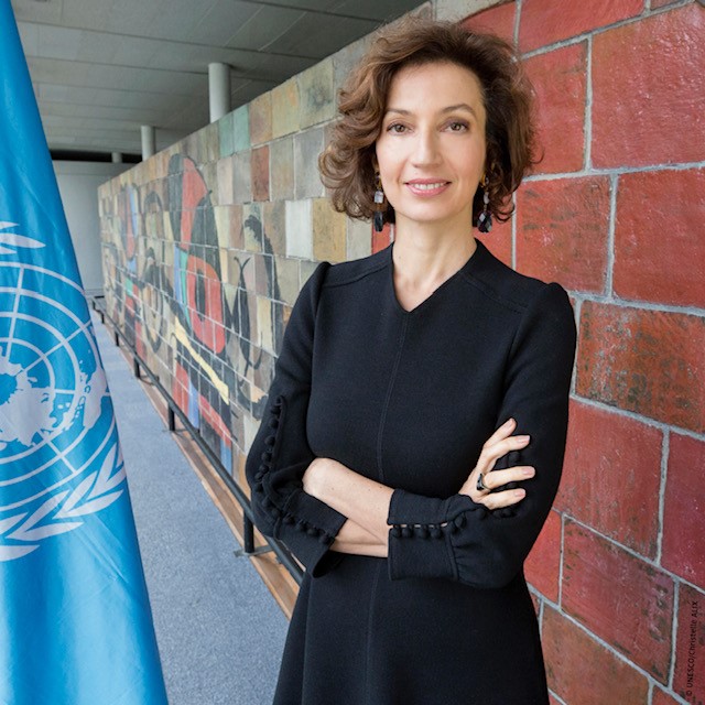 المديرة العامة لمنظمة الأمم المتحدة للتربية والعلم والثقافة (يونسكو) أودري أوزلاي
