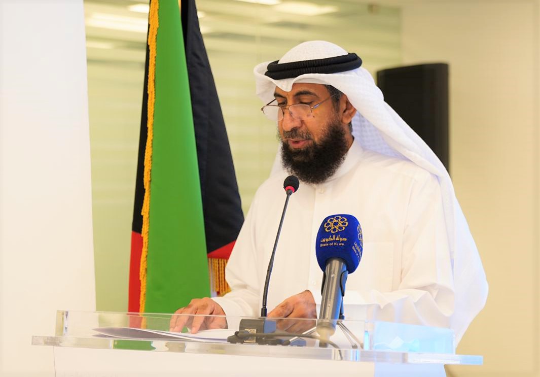 Le ministre de l'Electricité, de l'Eau et des Energies renouvelables, Mechaan Al-Oteibi.