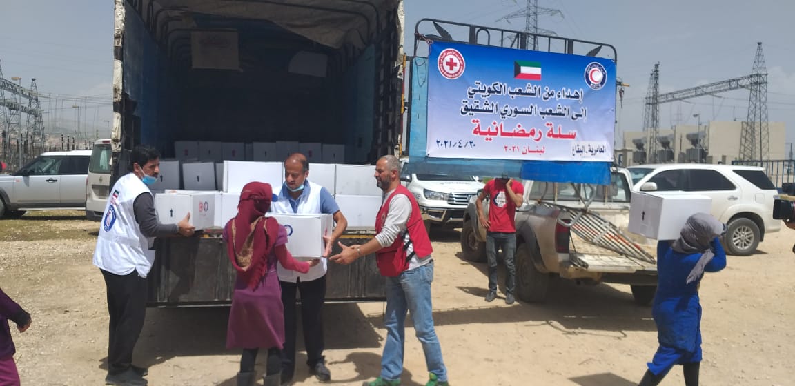 Kuwait Red Crescent feeds thousands in Lebanon on Ramadan