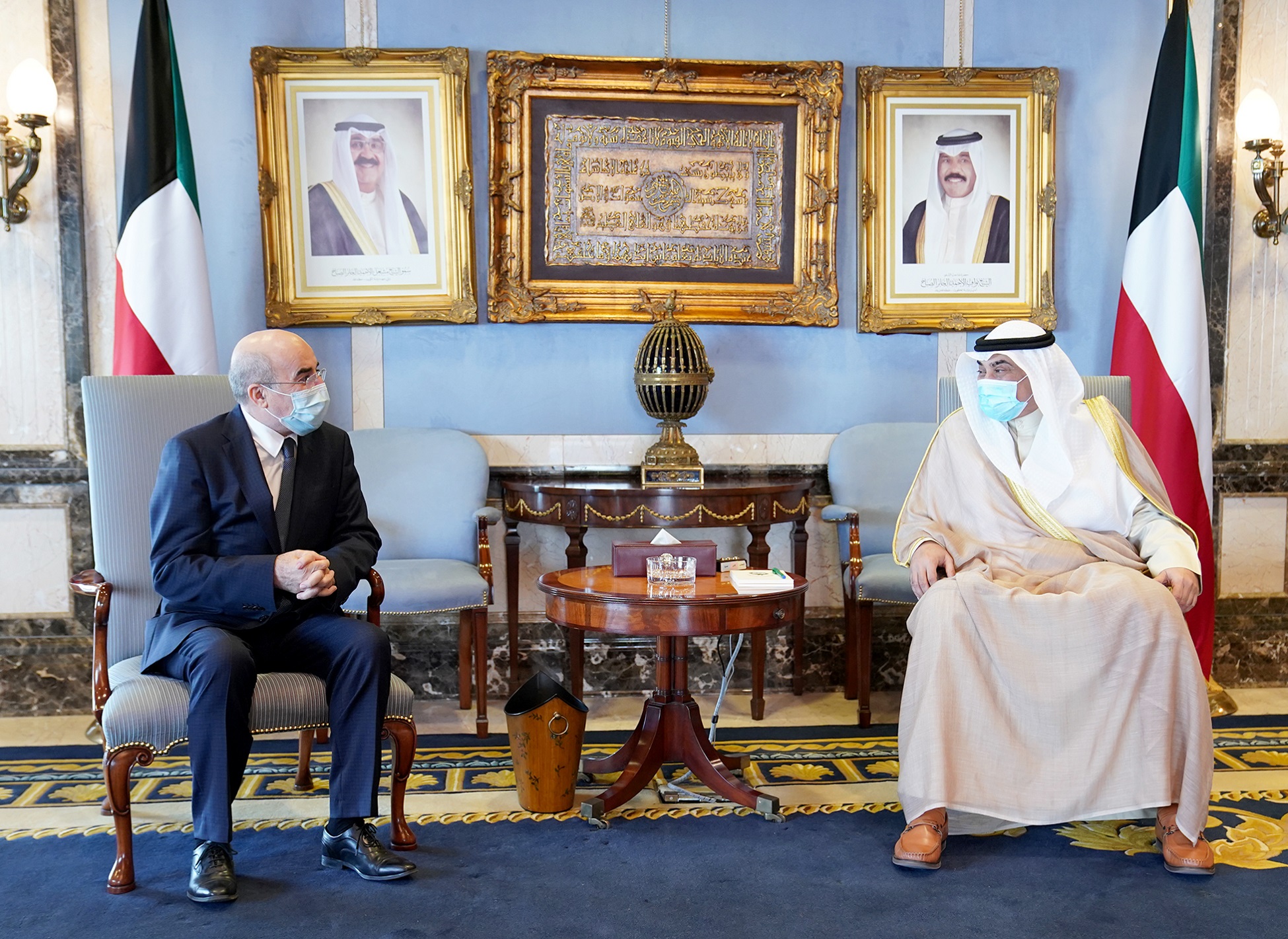 His Highness the Premier receives Ambassador of Cyprus