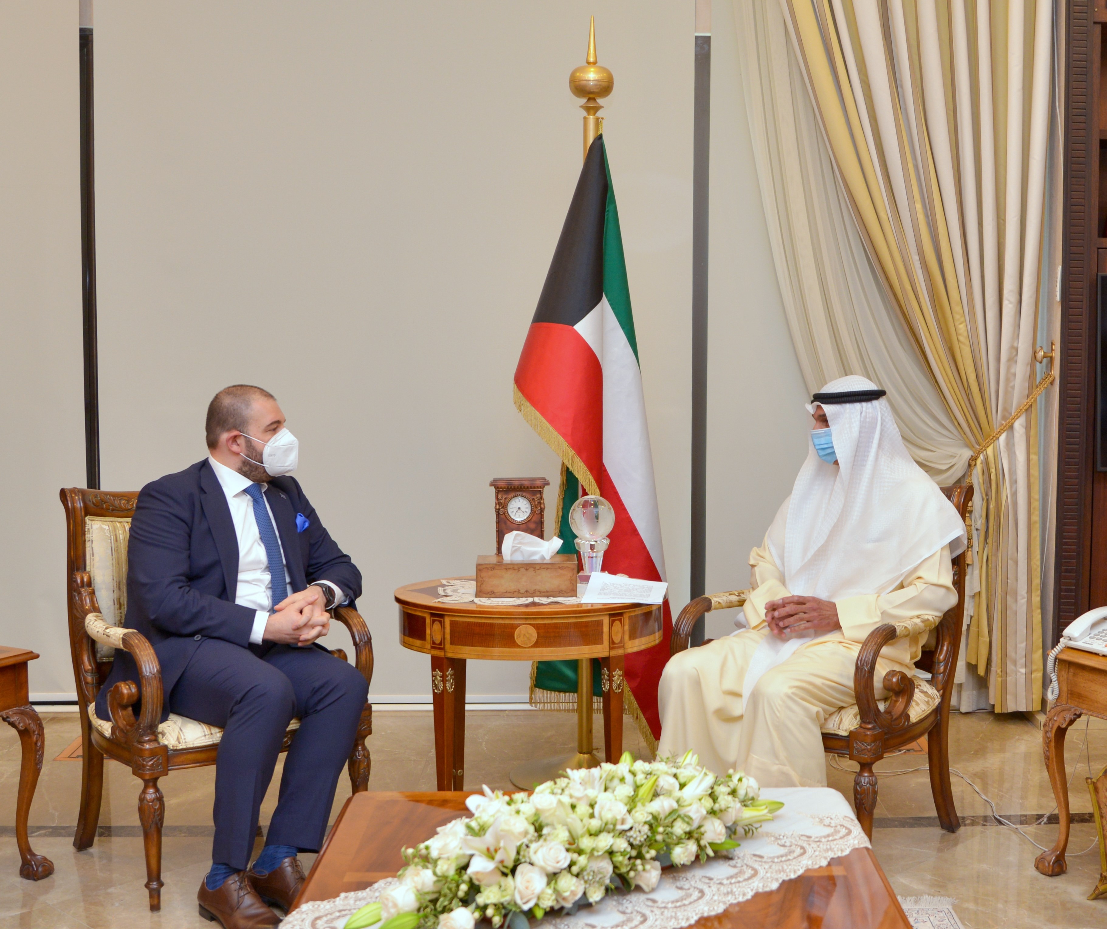 Kuwait's Deputy Foreign Minister met with head of European Union Delegation to Kuwait