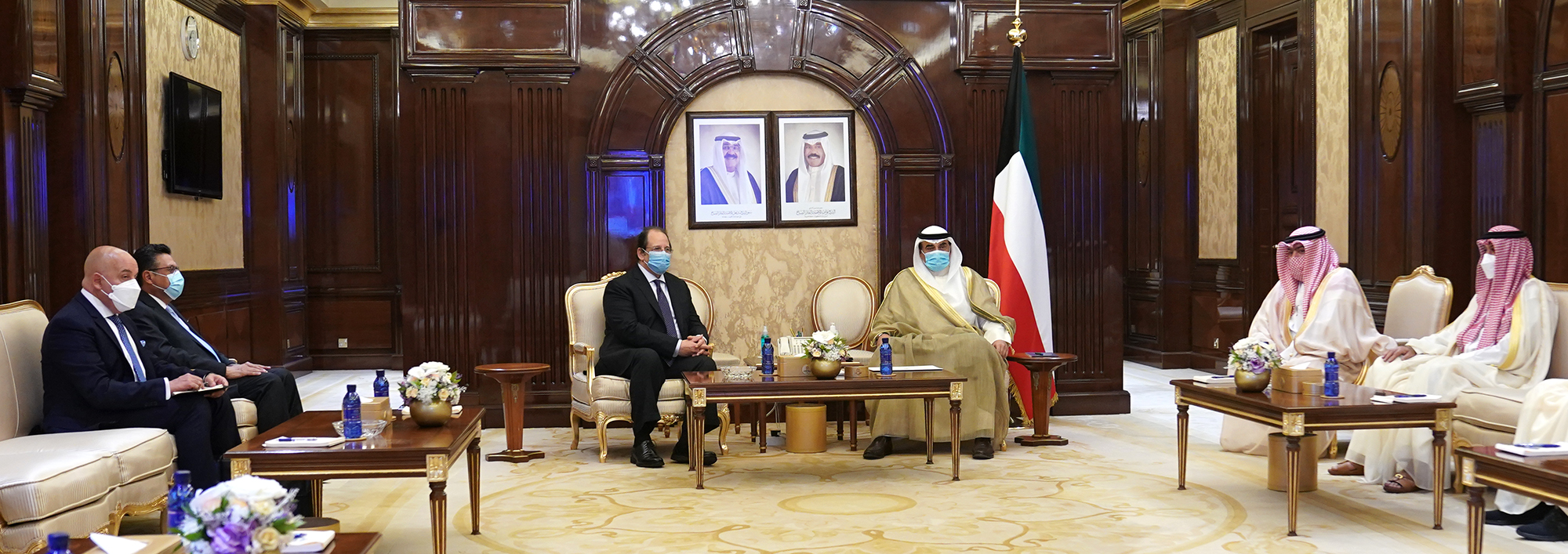 كونا Kuwait PM receives Egypt General Intelligence Service chief
