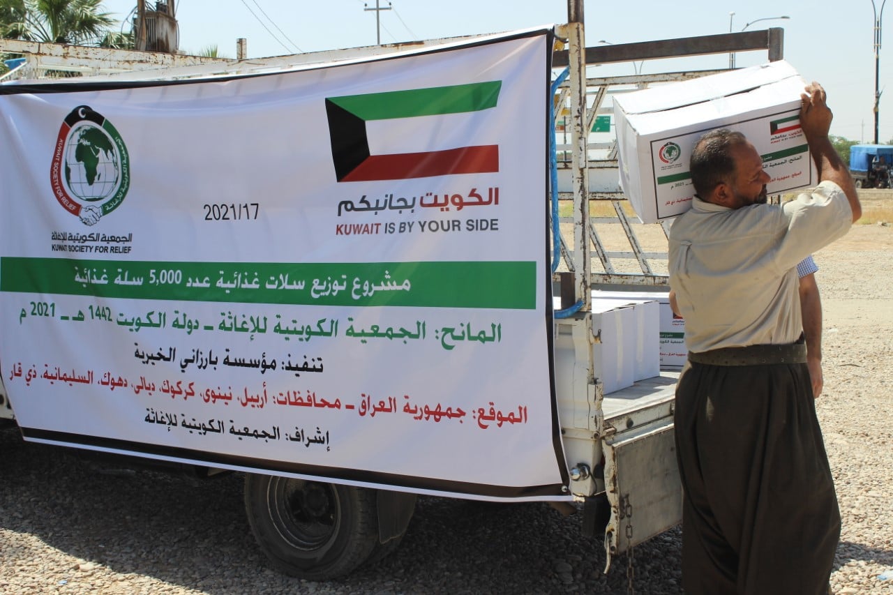 Aids to displaced and refugees in the Kurdistan region of Iraq