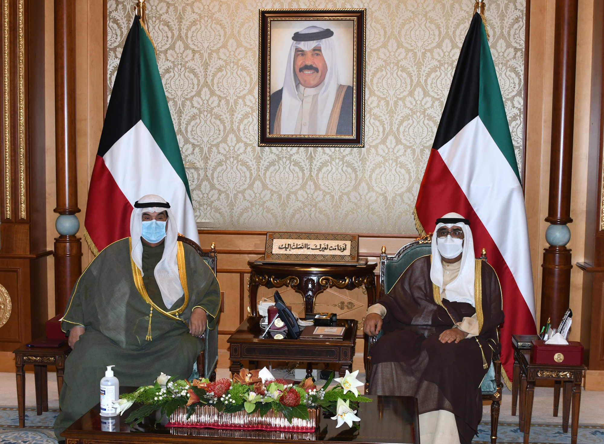 HH the Crown Prince received HH Sheikh Nasser Al-Mohammad Al-Sabah