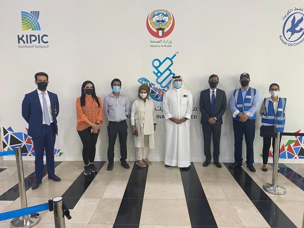 KUNA WHO hails "highest safety standards" of Kuwait COVID19 vaccine centres