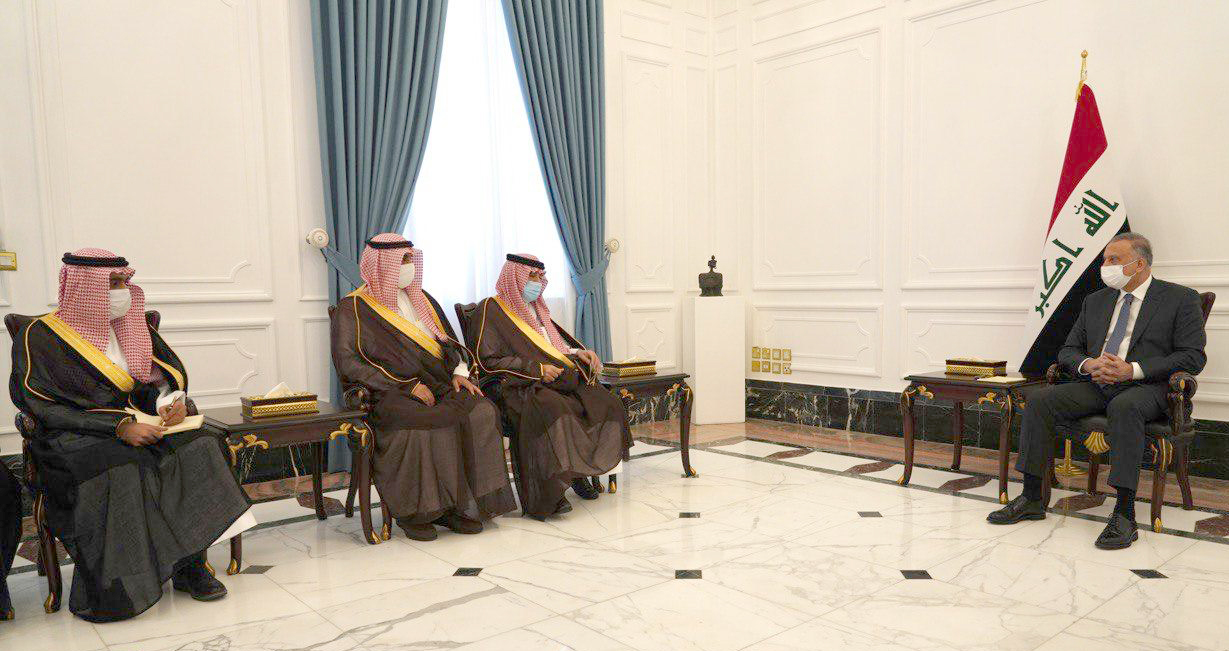 رئيس الوزراء العراقي يستقبل وزير التجارة السعودي