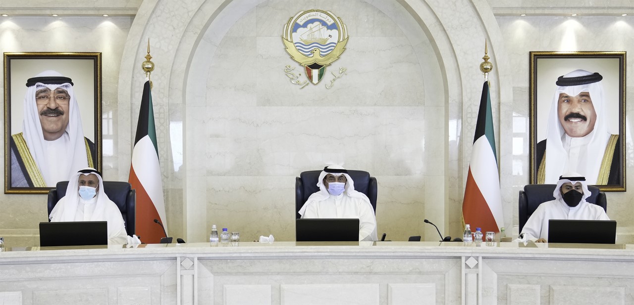 سمو الشيخ صباح خالد الحمد الصباح رئيس مجلس الوزراء يترأس الاجتماع