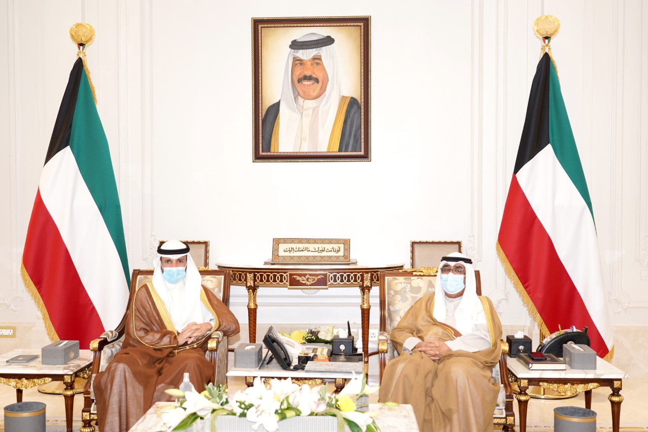 Kuwait Crown Prince receives National Assembly Speaker Marzouq Al-Ghanim